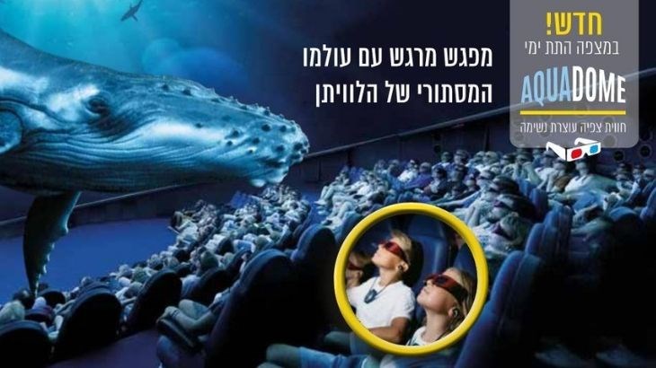 המצפה התת ימי, סוג כרטיס כניסה + אקווה דום - ילד
